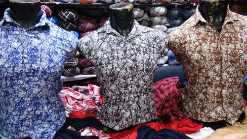 Men's Satin Printed Shirts - Customized Size, All Colors | Quick Dry, Washable, Dry Cleanable, Standard Collar, Seasonal Versatility