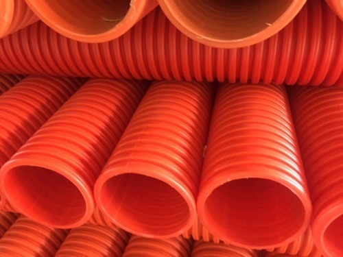 Round Hdpe Double Wall Corrugated Pipe