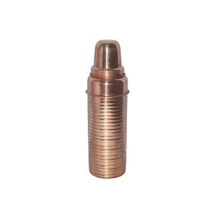 Round Copper Thermos Bottle
