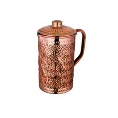 Round Copper Jug