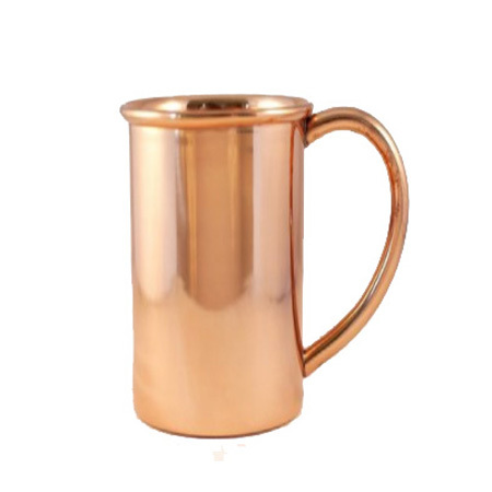 Round Plain 14 Oz Copper Straight Mug