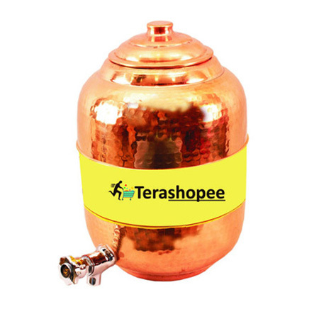 Round Pure Copper Water Tank