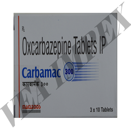 Carbamac 300 Mg Tablet C15H12N2O2