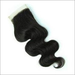 Wavy Natural Color Body Wave Lace Closure4X4