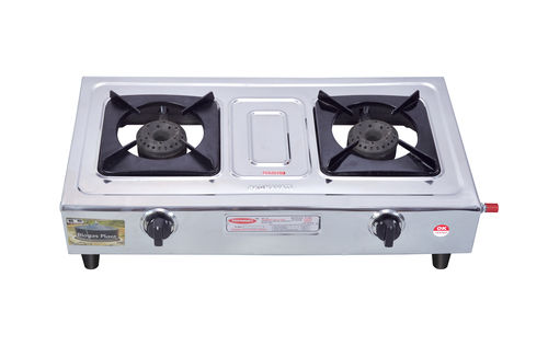 Biogas Stove Double Burner Knob Super-Delux