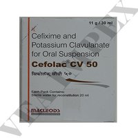 Cefolac Cv 50mg Tablets - Dosage Form: Injectrion