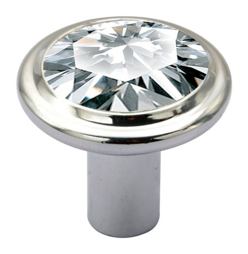 Brass Crystal Knob