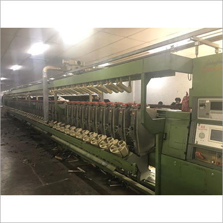 Silver & Green Yarn Machine