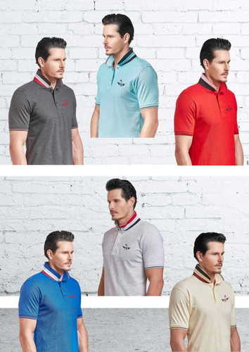 Mens Collared T Shirt