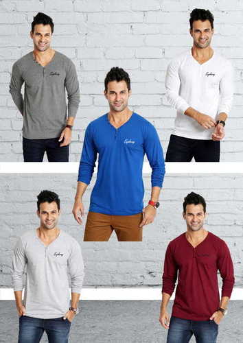 Mens T Shirt Full Sleeves