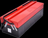 Red Metal Tool Box
