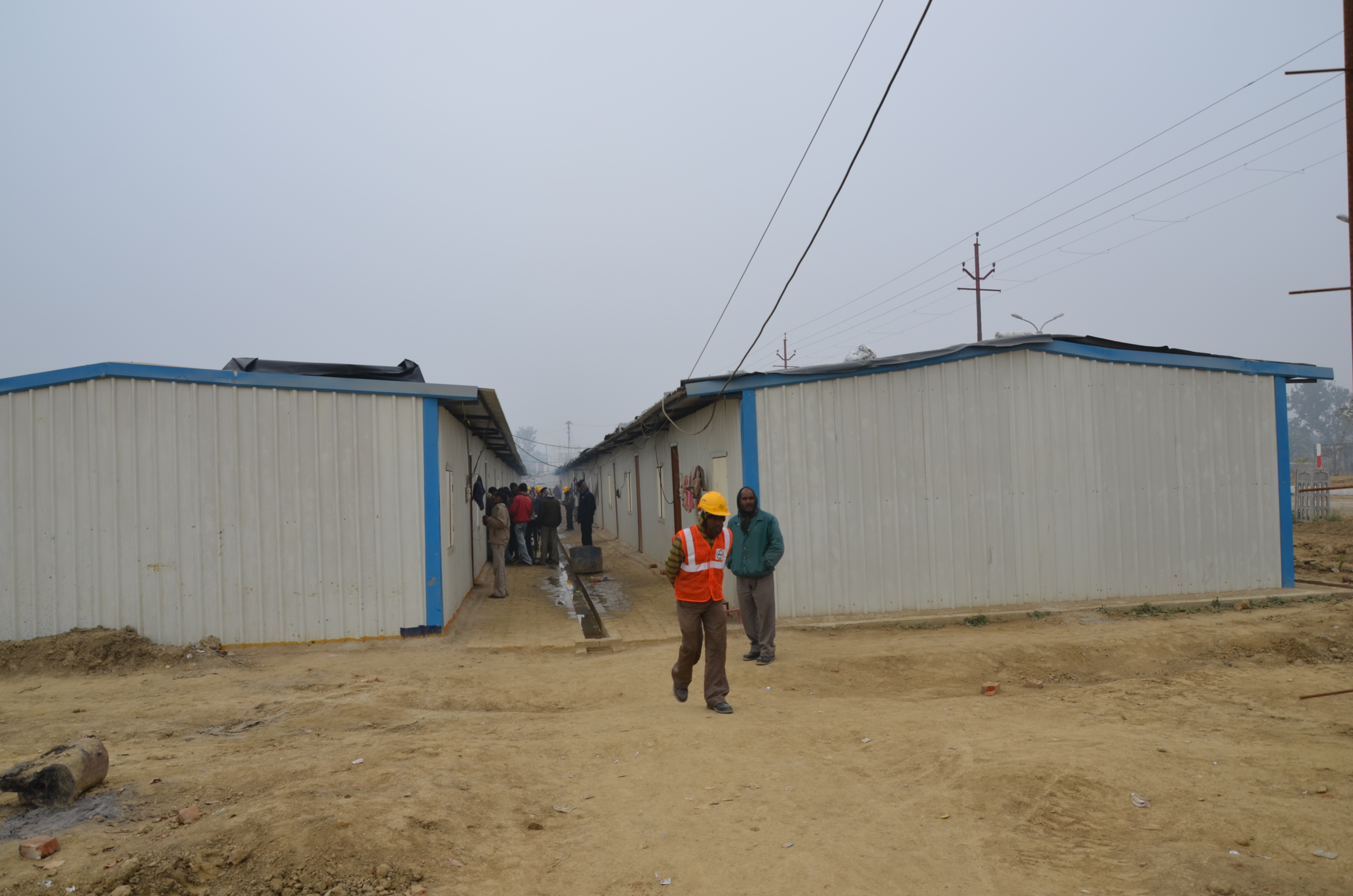 Prefabricated labour Colony