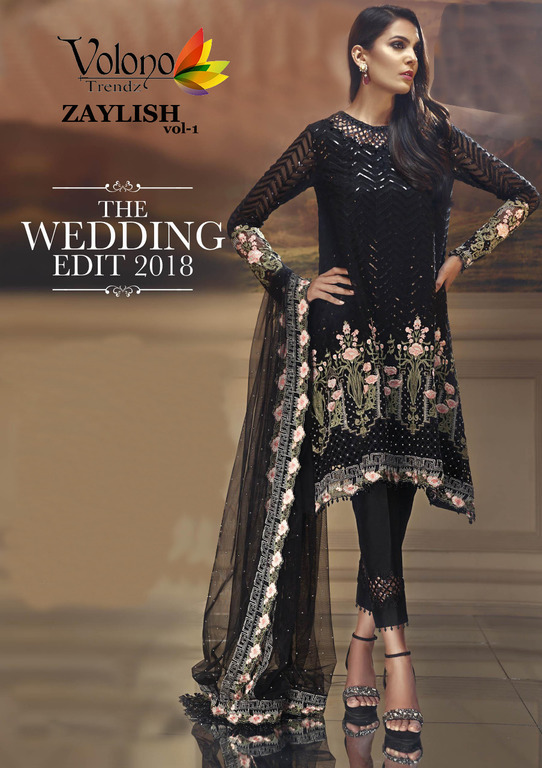 Embroidered Party Wear Suits