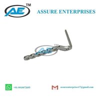 Mini Condylar Plate - Stainless Steel 316l, 4.07mm Sizes With 1.5mm, 2.0mm, 2.7mm Pins - Sterilized, High International Quality
