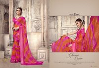Stylish Georgette Bandhani Sarees