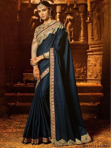Blue Saree