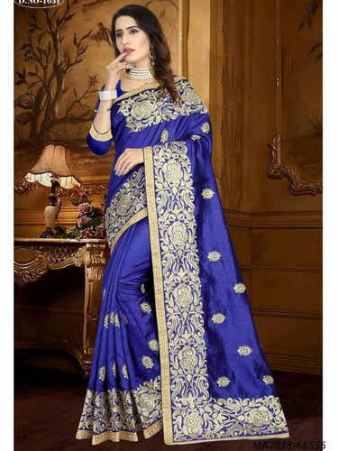 Blue Saree