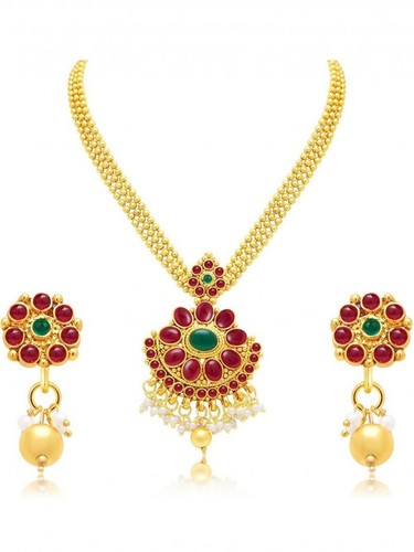 Gold Plated Alloy Necklace
