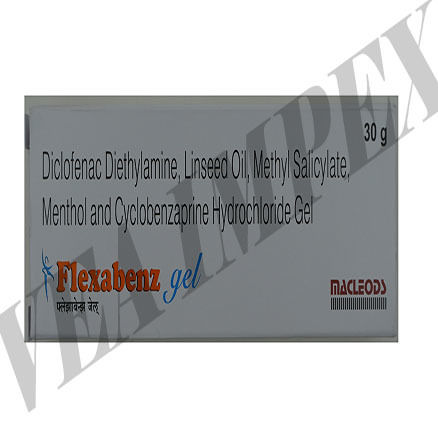 Flexabenz Gel Diclofenac Cyclobenzaprine General Medicines