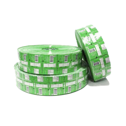 Multicolored PVC Shrink Label