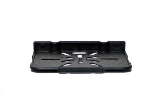 Set Top Box Stand Black Plastic