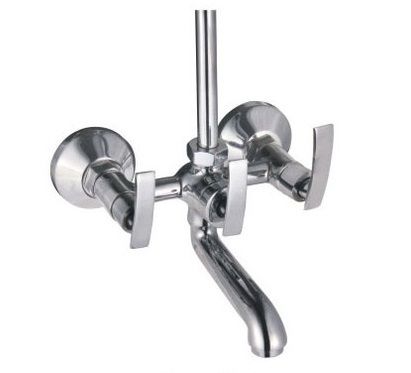 Brass Wall Mixer Telephonic With Crutch