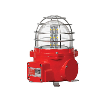 Explosion Proof Aviation Obstruction Light - Tempered Glass & Stainless Steel, Heat Sink Aluminum Housing, 1-Year Warranty