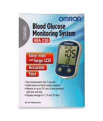 omron blood glucose