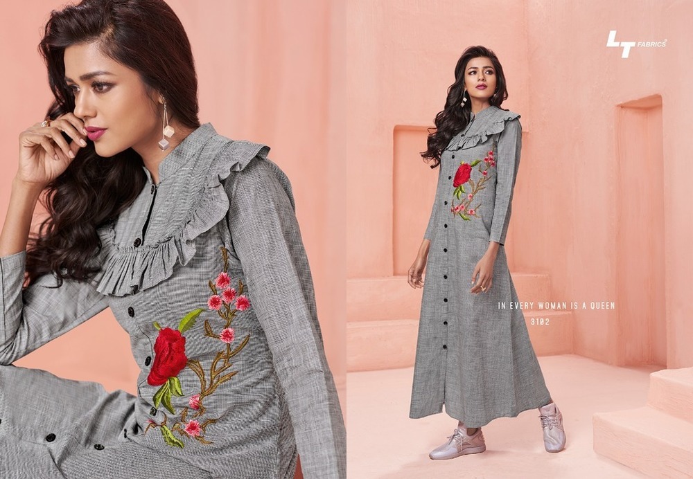Beautiful Rayon Print Kurtis