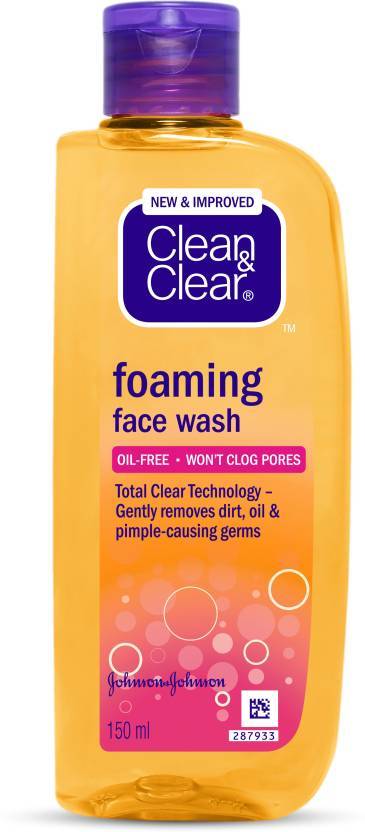 Clean & Clear Foaming Face Wash (150 Ml)