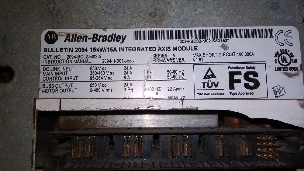 ALLEN BRADLEY SERVO DRIVE