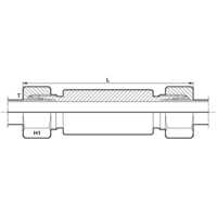 Silver Welding Bulkhead Connector