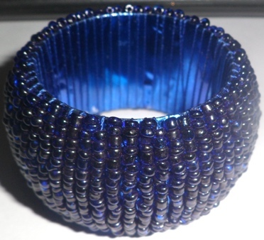 Beaded Napkin Size: Dia 4Cms. & Length 3Cms