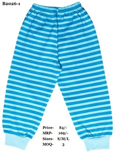 Blue Kids Pajamas - Stripes - 3 Colours