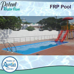 Blue Frp Swimming Pool