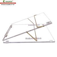 Rasper Clear Acrylic Table Top Elevator (Standard Size 21x15 Inches) Premium Quality With 1 Year Warranty