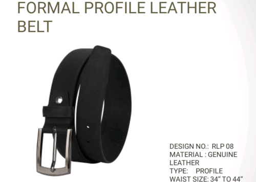 formal leather belts