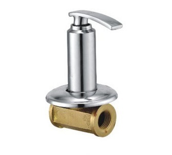 Concealed Shut-Off Valve 15 Mm - Color: Silver