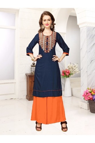 All Rayon Women'S Kurtis