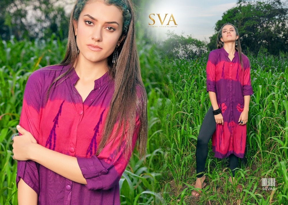 Designer Ladies Printed Kurtis