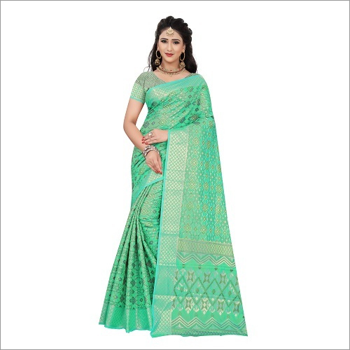 Designer Banarasi silk saree