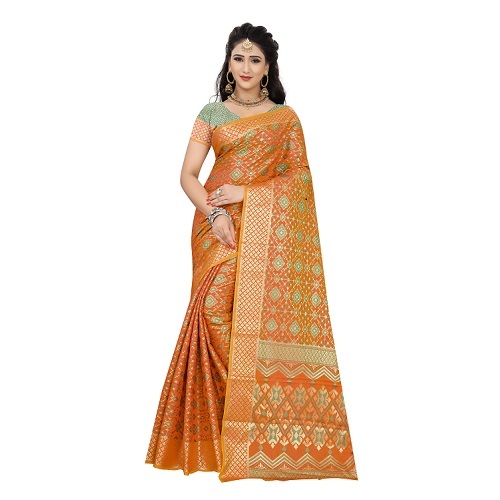 Designer Banarasi silk saree