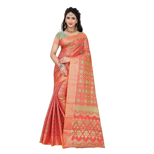 Designer Banarasi silk saree