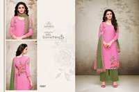 Designer Maslin Printed Suits