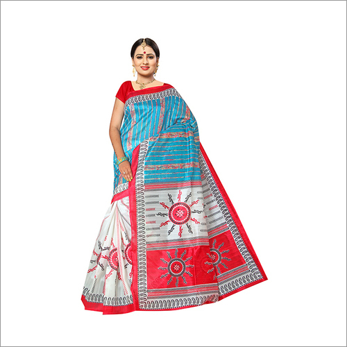 New Festive wear Bhagalpuri Designer Saree