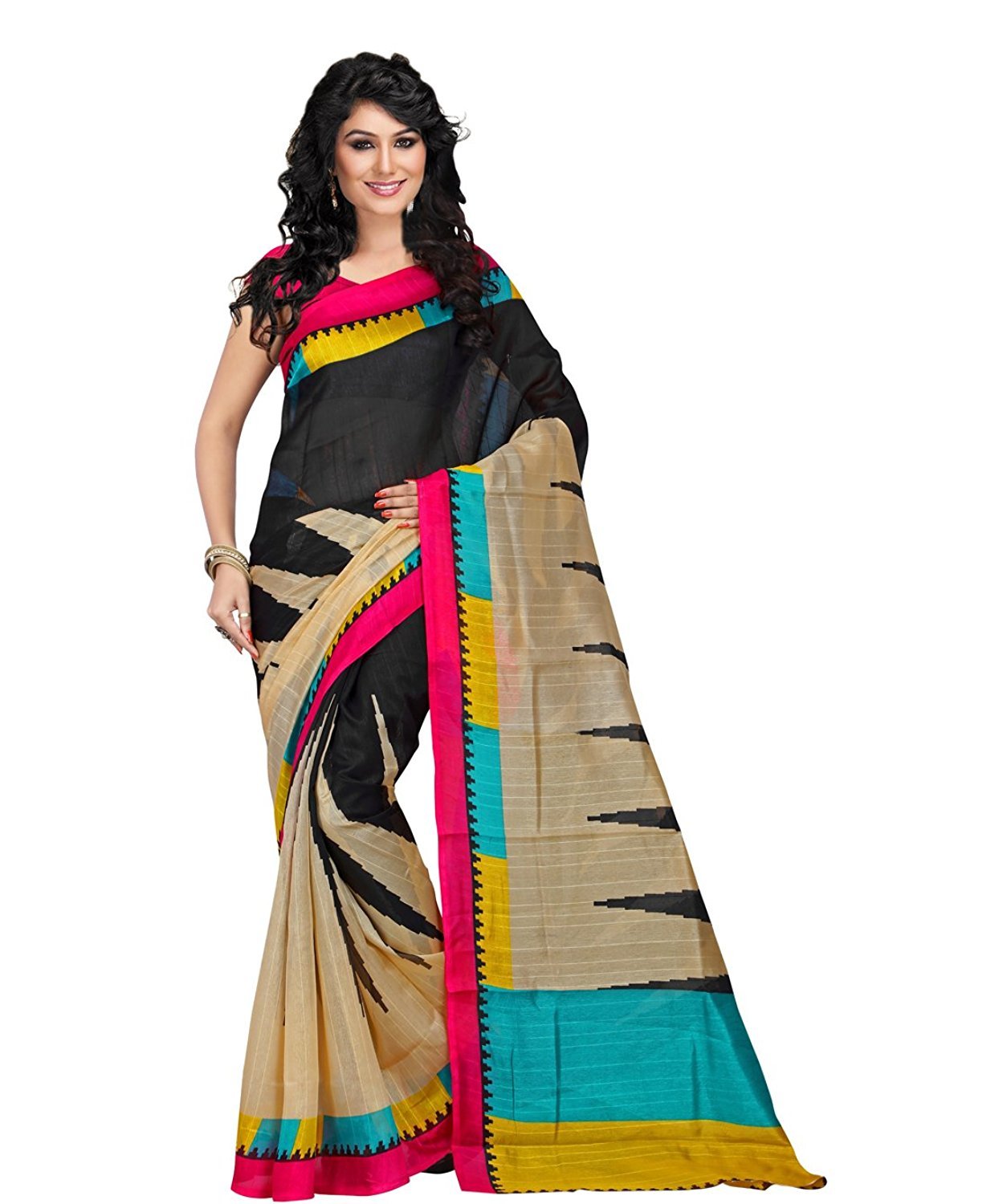 New Festive wear Bhagalpuri Designer Saree