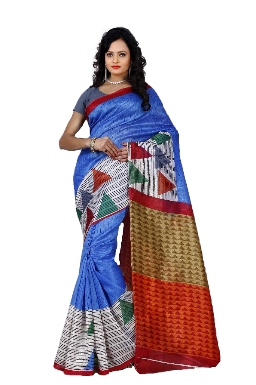 New Festive wear Bhagalpuri Designer Saree
