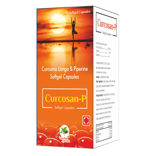 Curcumin Softgel Capsules