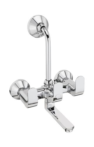 Stainless Steel Wall Mixer 2 In 1 With Bend