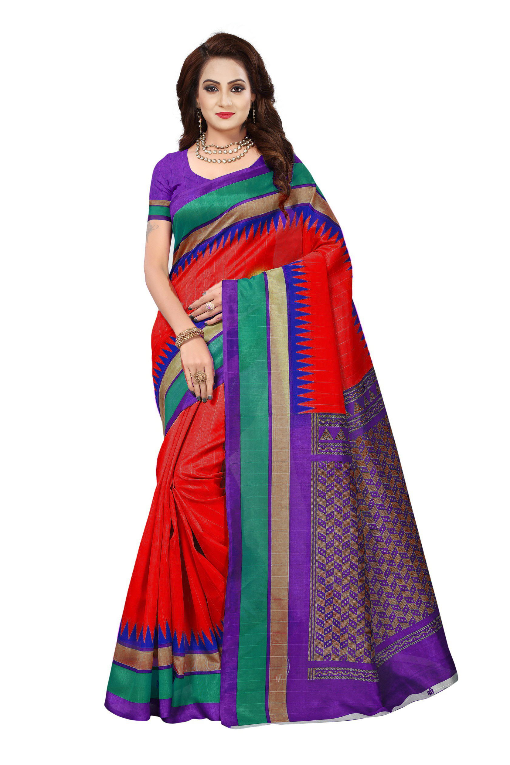Fancy Bhagalpuri Silk Sarees